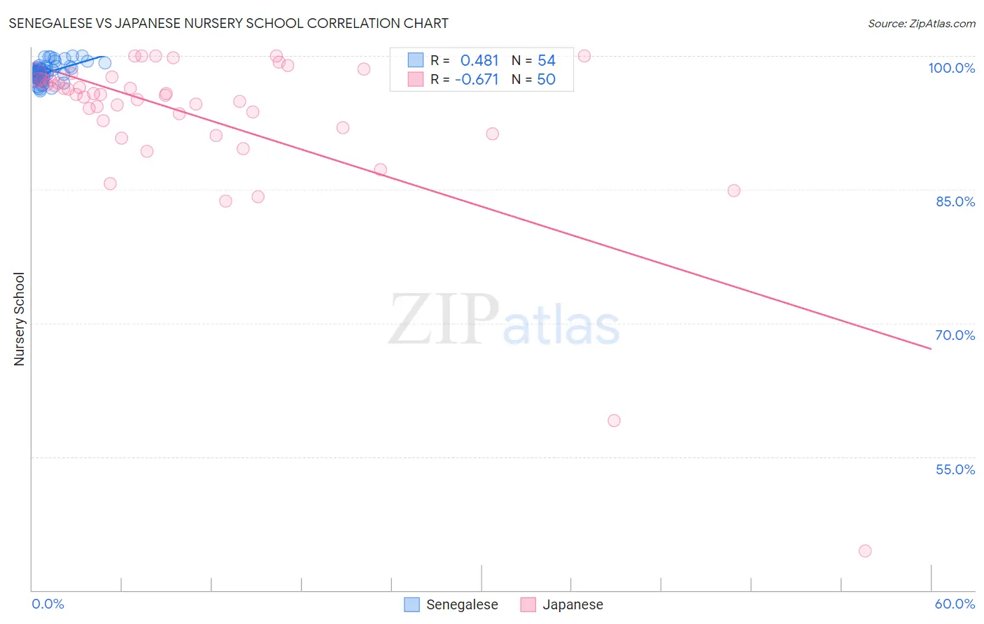 Senegalese vs Japanese Nursery School