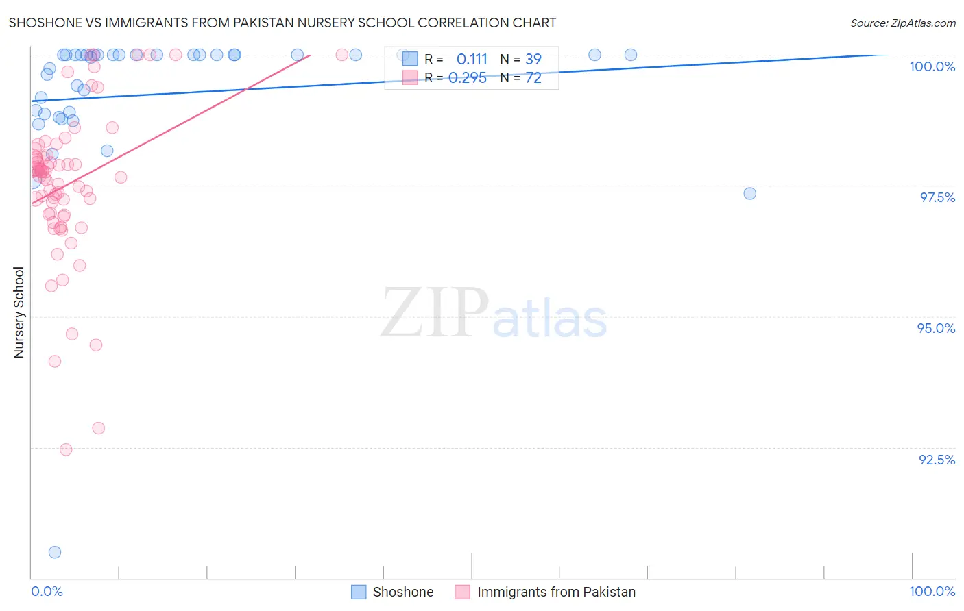 Shoshone vs Immigrants from Pakistan Nursery School