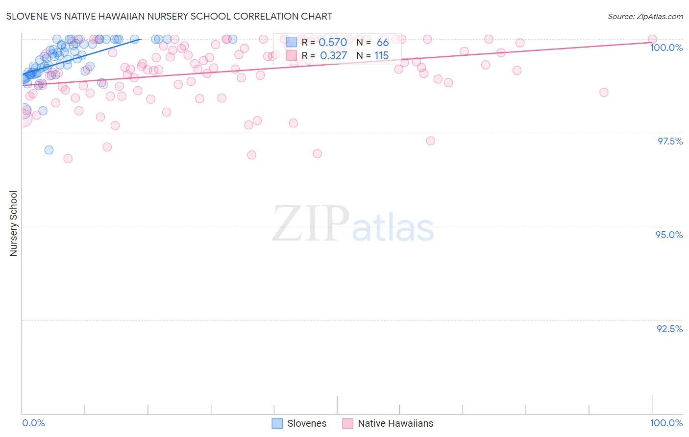 Slovene vs Native Hawaiian Nursery School
