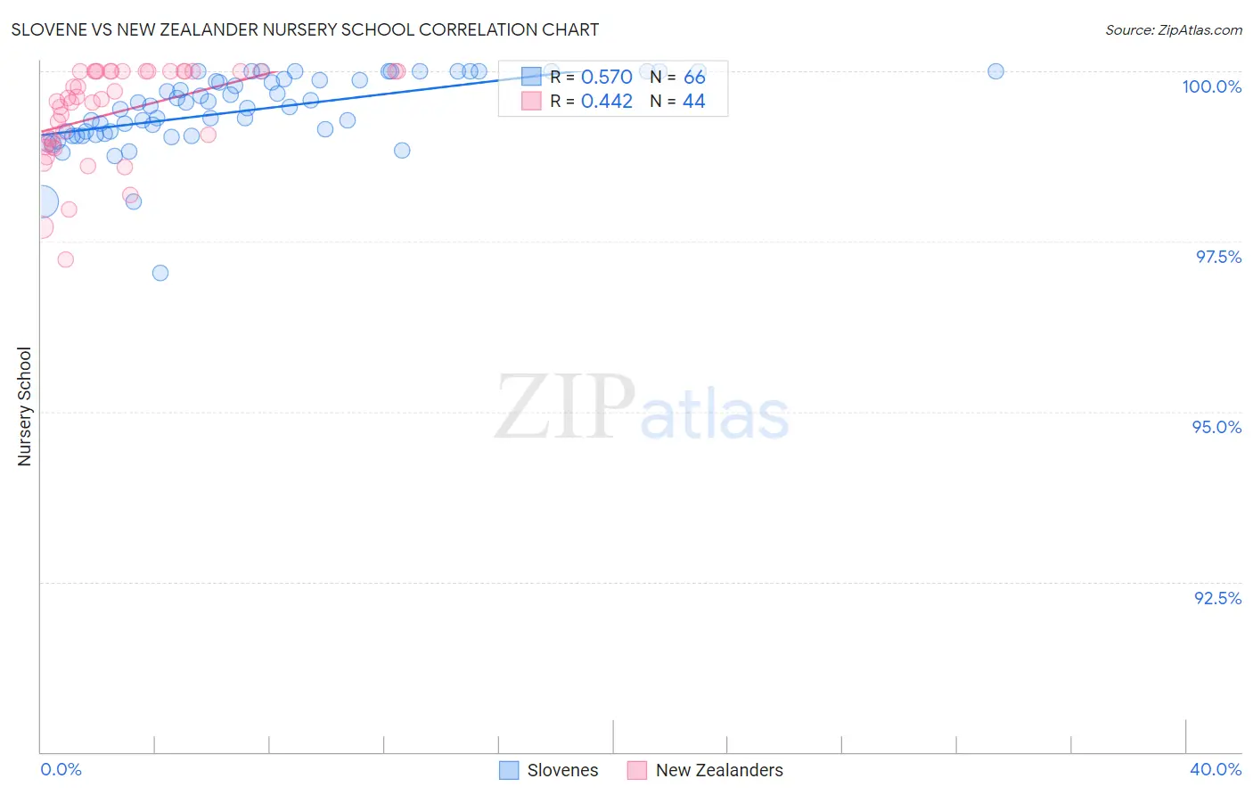 Slovene vs New Zealander Nursery School