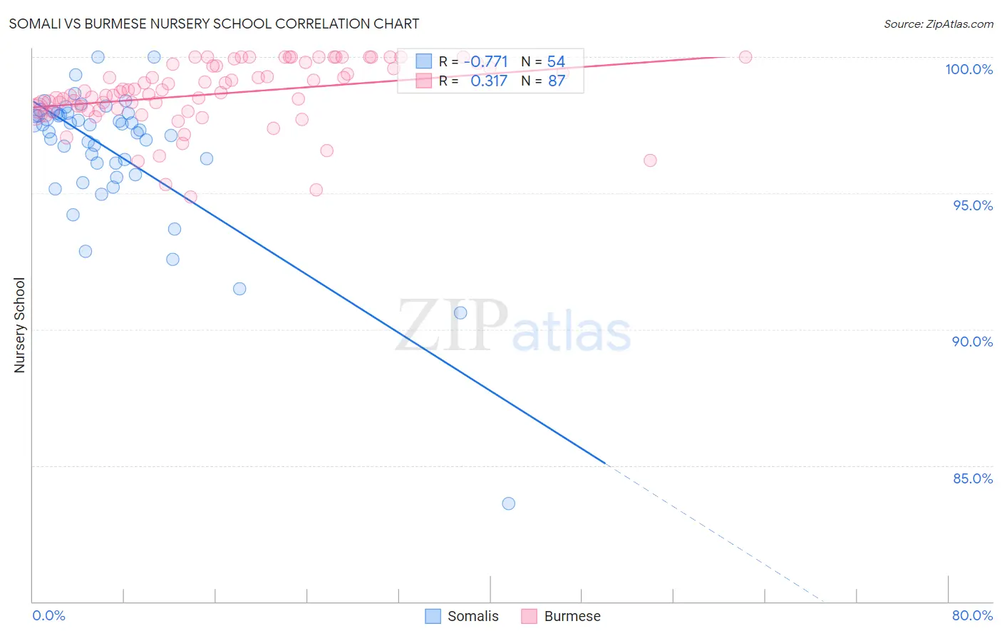 Somali vs Burmese Nursery School