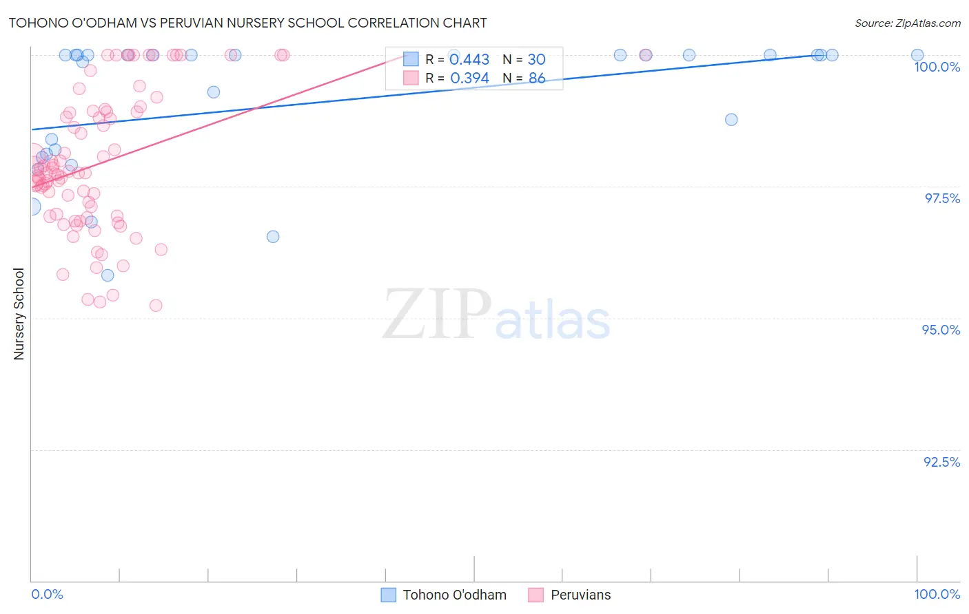 Tohono O'odham vs Peruvian Nursery School