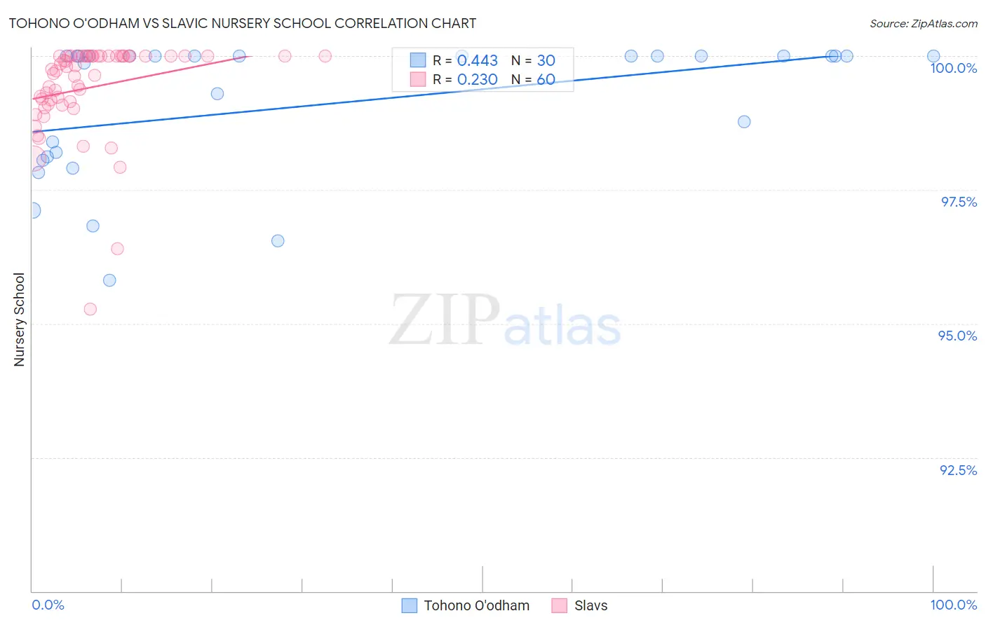 Tohono O'odham vs Slavic Nursery School