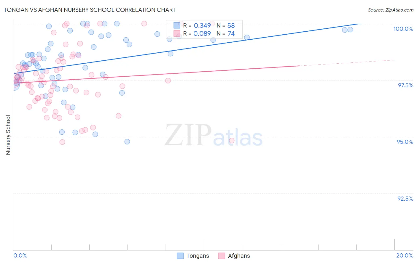 Tongan vs Afghan Nursery School