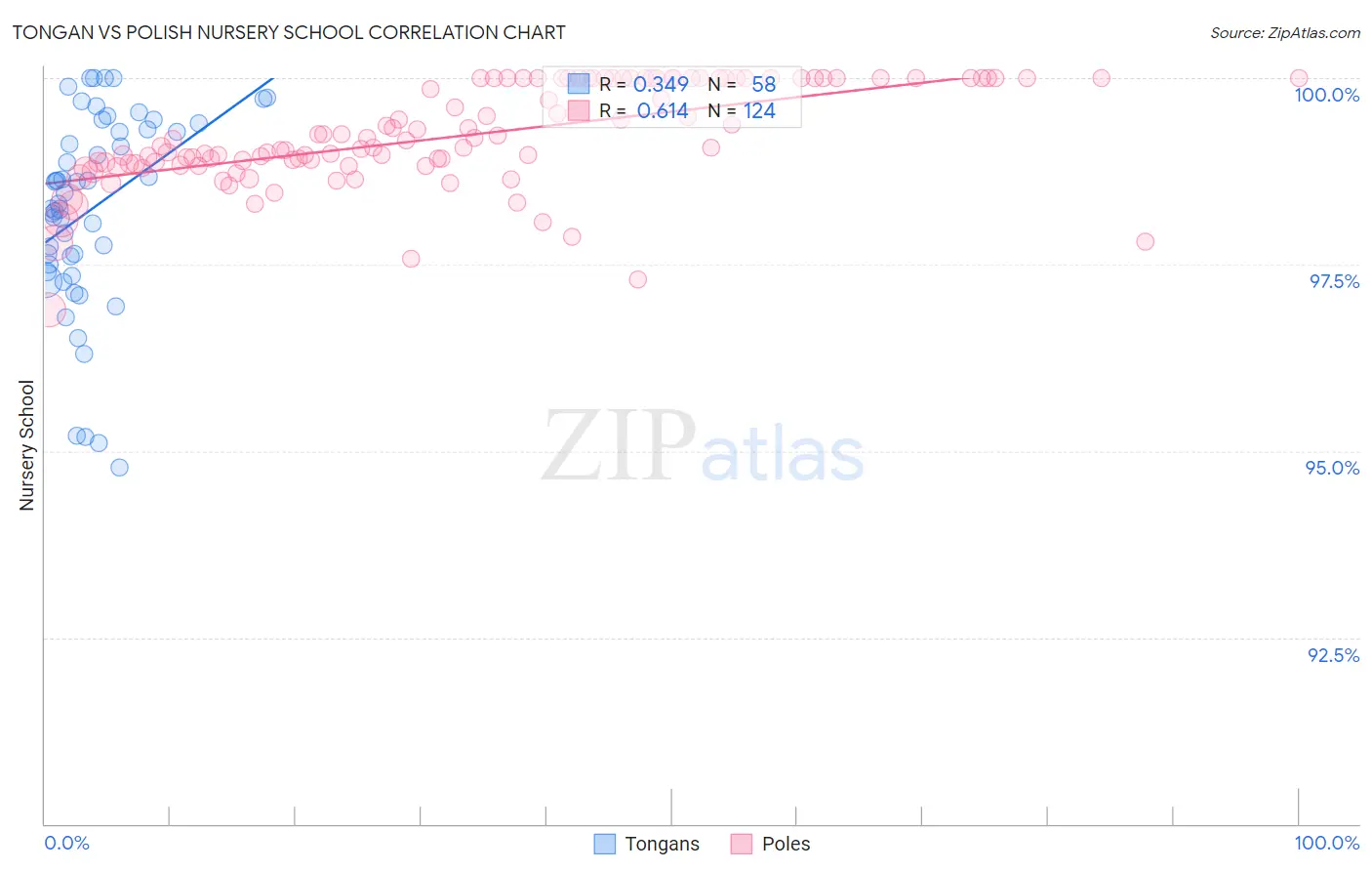 Tongan vs Polish Nursery School