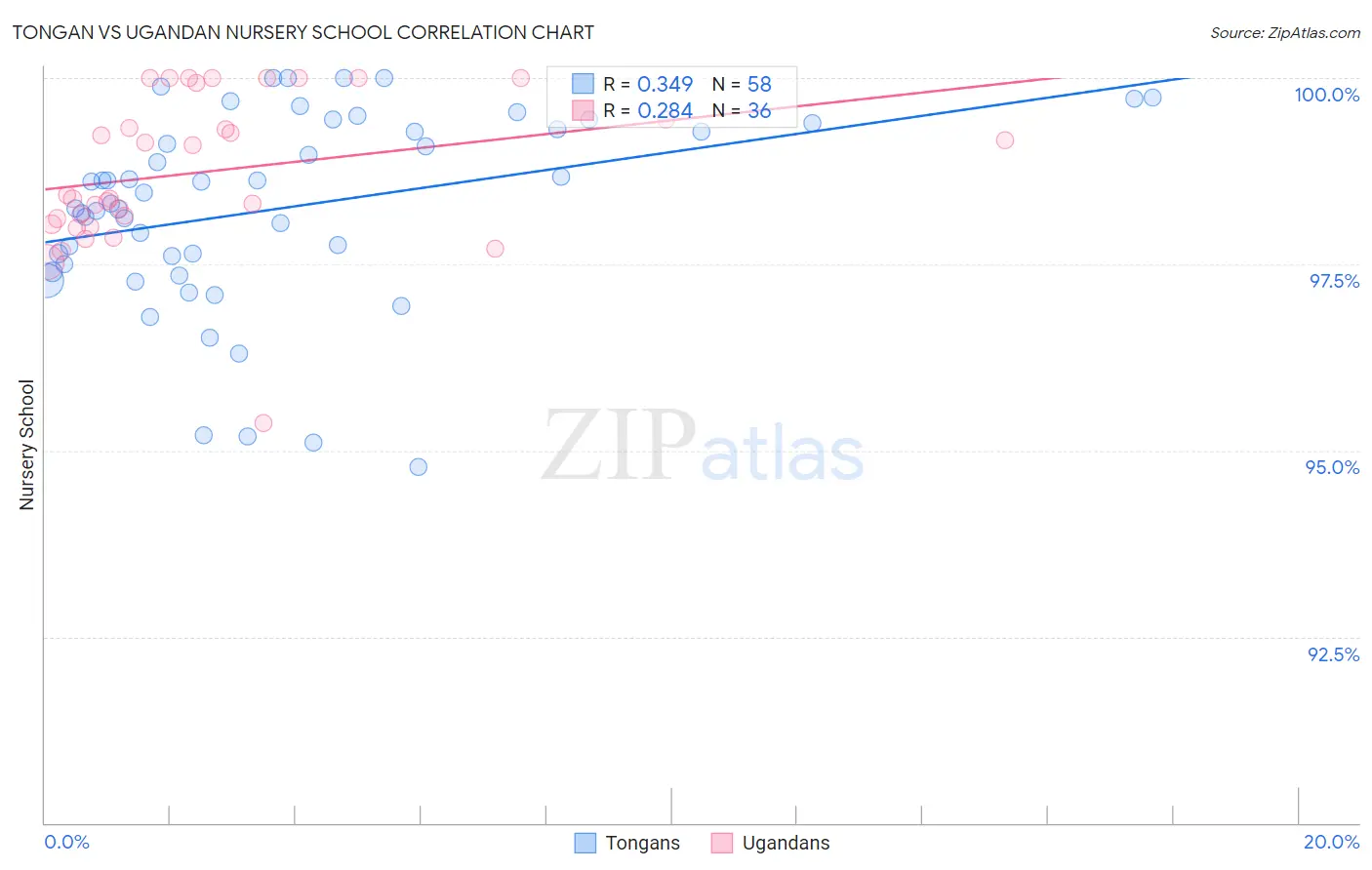 Tongan vs Ugandan Nursery School