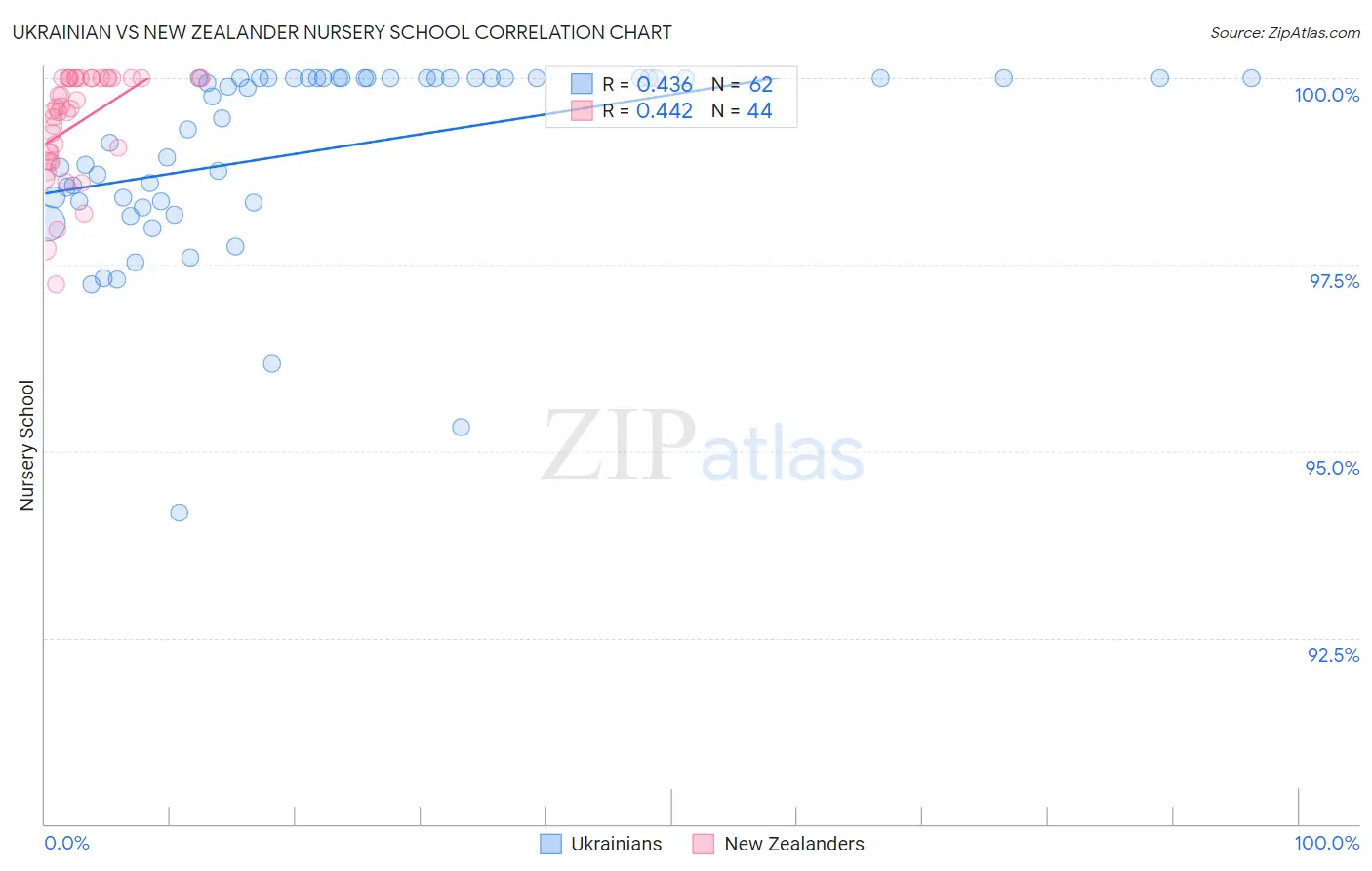 Ukrainian vs New Zealander Nursery School