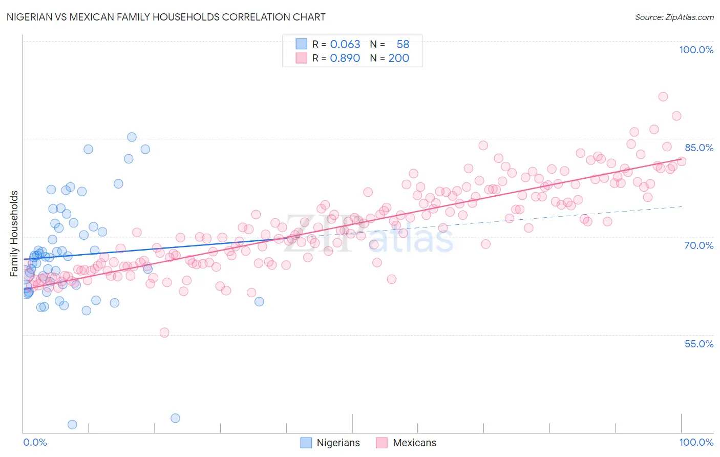 Nigerian vs Mexican Family Households