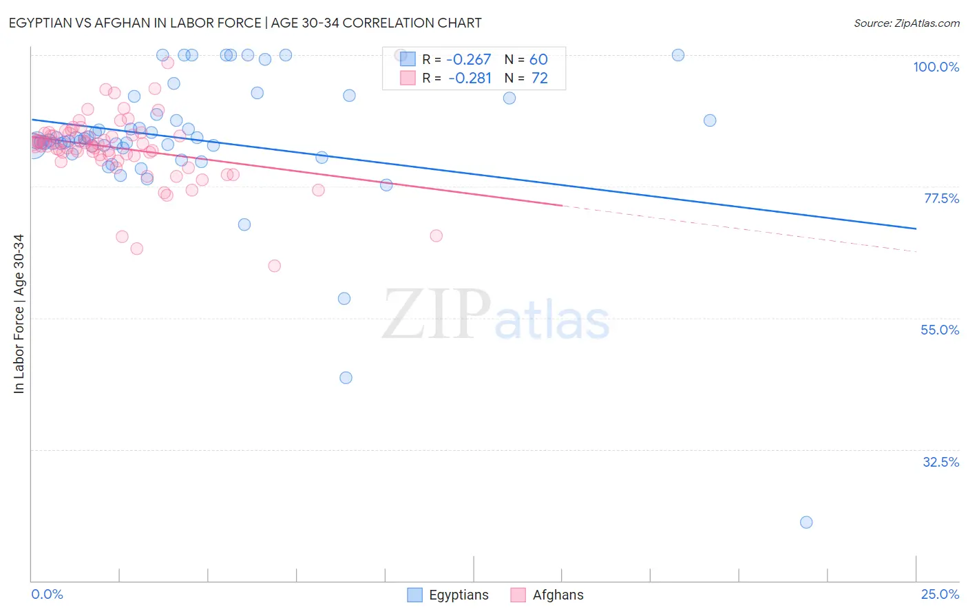 Egyptian vs Afghan In Labor Force | Age 30-34