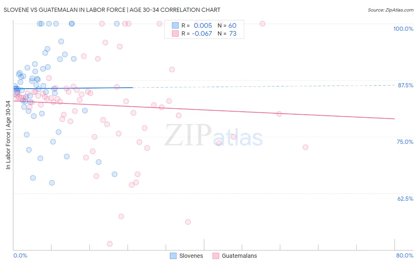 Slovene vs Guatemalan In Labor Force | Age 30-34