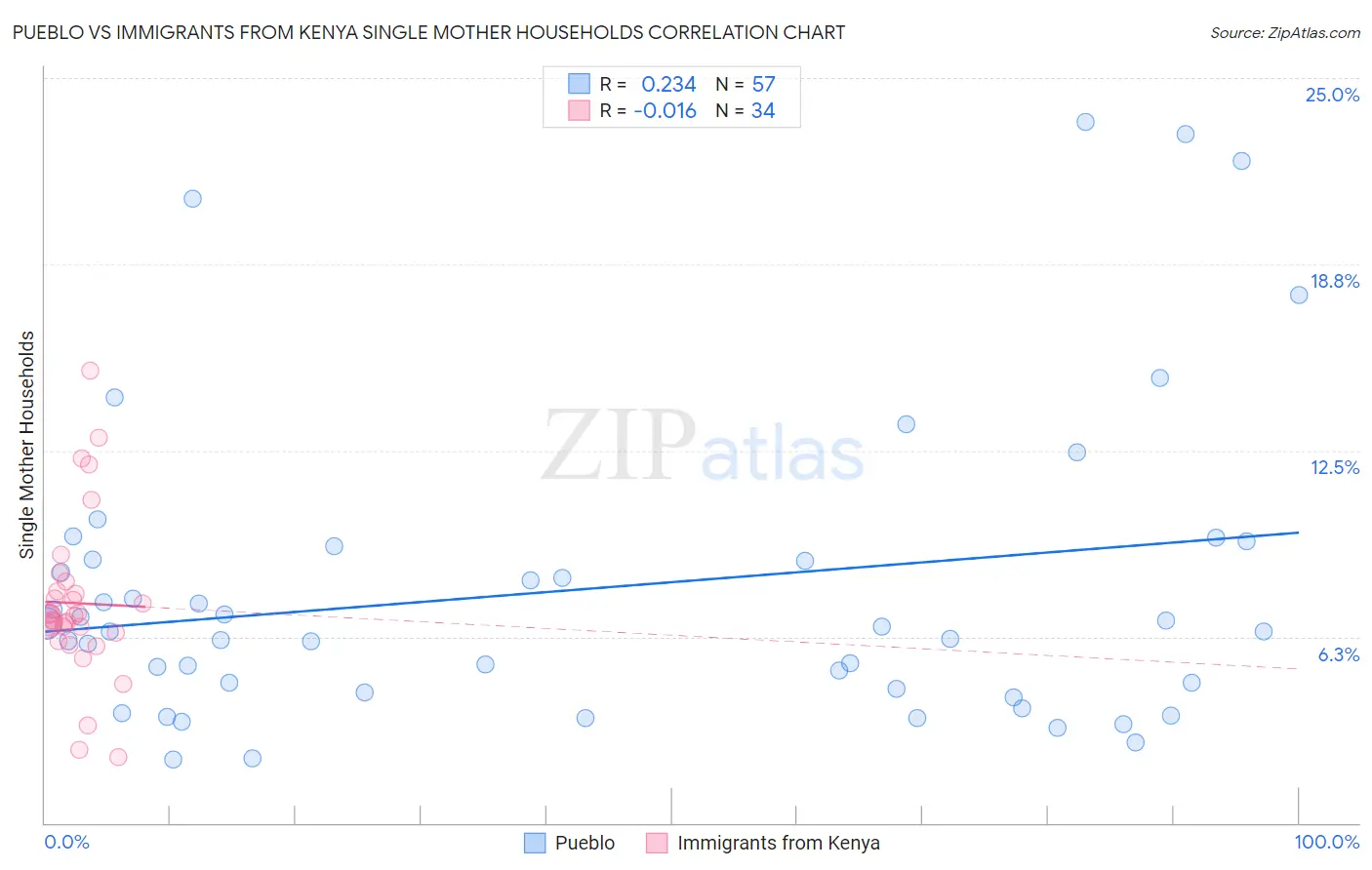 Pueblo vs Immigrants from Kenya Single Mother Households