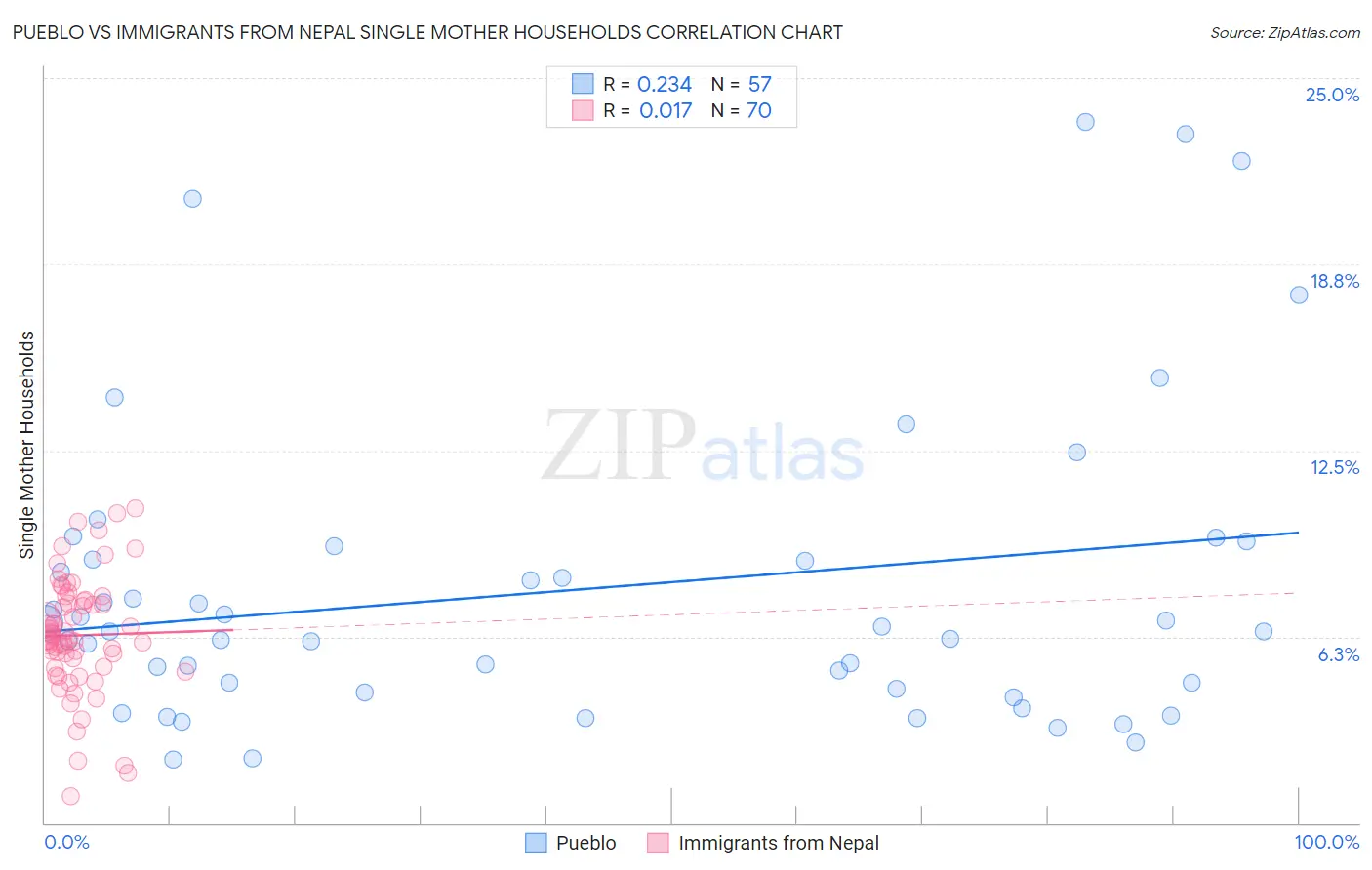 Pueblo vs Immigrants from Nepal Single Mother Households