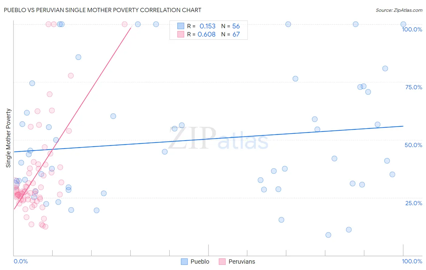 Pueblo vs Peruvian Single Mother Poverty