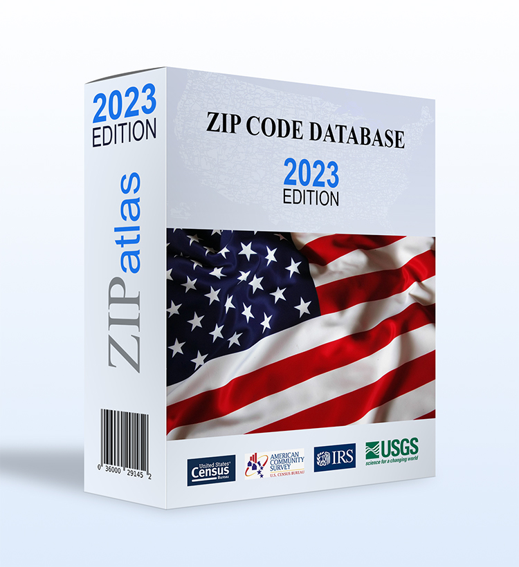Zip Code Database (2023)